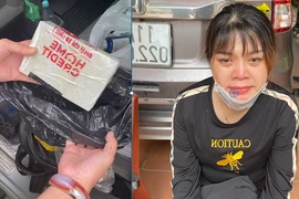 Người phụ nữ 'cõng' heroin sang bên kia biên giới 