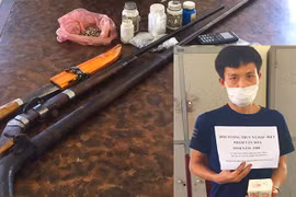 Băng rừng tóm gọn kẻ buôn ma túy, thủ nhiều súng đạn
