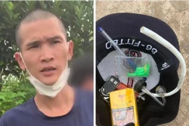 Công an xã bắt giữ đối tượng tàng trữ trái phép chất ma túy