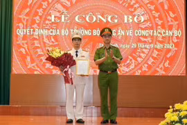 Thượng tá Trần Văn Phúc được bổ nhiệm giữ chức vụ Giám đốc Công an tỉnh Thái Bình