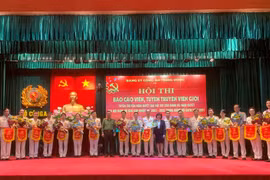 20 thí sinh Công an nhân dân tranh tài Báo cáo viên, Tuyên truyền viên giỏi 