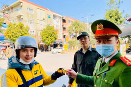 Móc khóa nhỏ góp sức phòng chống tội phạm