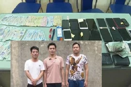 Bắt quả tang nhóm đối tượng đang đánh bạc dưới hình thức 'chơi lốc'