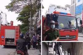 Xảy cháy ngôi nhà trong ngõ Thịnh Hào 3, phố Tôn Đức Thắng 