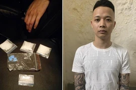 Lộ ma túy trong ví của nam thanh niên xăm kín hai tay