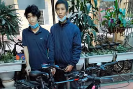 Bắt quả tang 2 đối tượng đang đập khóa chữ U để trộm cắp xe đạp 