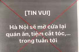 Đăng tin "Hà Nội mở cửa hàng quán, tiệm cắt tóc...", một người phụ nữ bị phạt 7,5 triệu đồng