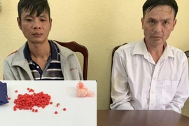 Bắt 2 đối tượng nghiện 'găm' 200 viên ma túy tổng hợp