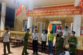 Tuần tra đêm khép kín địa bàn cửa ngõ Thủ đô đảm bảo an ninh trật tự trước ngày bầu cử 