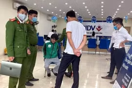 Xác định nhân thân đối tượng cướp tại phòng giao dịch Ngân hàng BIDV