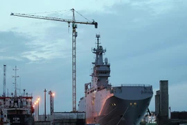 Thủy thủ Nga sẽ ở lại Pháp cho đến khi tàu Mistral được bàn giao