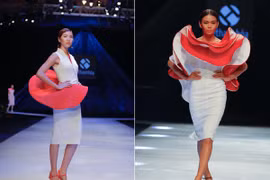 BST “Hoa” làm nóng sàn diễn Vietnam International Fashion Week