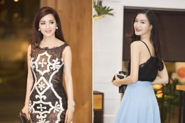 Hoa hậu Giáng My, Thuỳ Dung khoe sắc tại sự kiện thời trang
