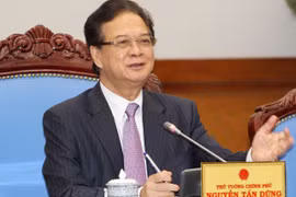 Thủ tướng Nguyễn Tấn Dũng xúc động nói lời từ biệt thành viên Chính phủ