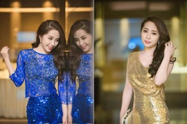 Bất chấp thời tiết lạnh, "Cá sấu chúa" Quỳnh Nga vẫn diện đồ sexy