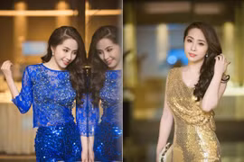 Bất chấp thời tiết lạnh, "Cá sấu chúa" Quỳnh Nga vẫn diện đồ sexy