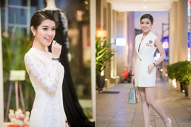 Huyền My được mời sang Myanmar đóng phim cùng Hoa hậu Hoàn vũ Moe Set Wine