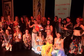 "Cô gái vàng" Đỗ Hồng Hạnh đoạt cúp vô địch "Bellydancer of the world" 2015