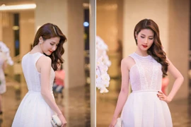 Diễm My 9x khoe sắc rạng ngời tại Hà Nội