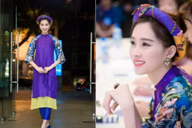 Hoa hậu Đặng Thu Thảo nổi bật trên "ghế nóng"