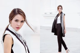 Bị Xuân Lê "quây kín", Vũ Ngọc Anh vẫn đẹp nổi bật