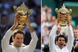 Federer nhận những lời “có cánh” từ Djokovic trước thềm chung kết Wimbledon 2014