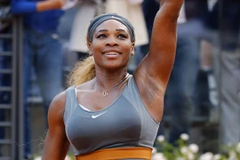 Serena Williams bảo vệ thành công danh hiệu tại Rome Masters