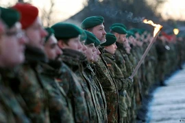 NATO điều nhóm quân đầu tiên tới Litva, áp sát Nga