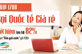 Cước gọi thoại quốc tế bằng cước gọi trong nước