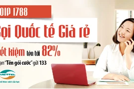 Cước gọi thoại quốc tế bằng cước gọi trong nước