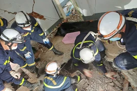 Chiến sỹ Công an Hà Nội kể lại những thời khắc sinh tử khi cứu hộ tại vùng động đất Myanmar