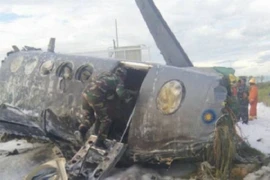 Máy bay quân sự ở Malaysia rơi khi huấn luyện