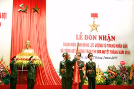 Công ty M1 đón nhận danh hiệu Anh hùng lực lượng vũ trang nhân dân