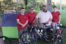 Đạp xe khắp nước Mỹ để giảm cân