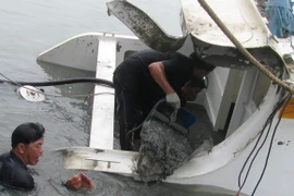 Cận cảnh con tàu chìm gây bao tang tóc