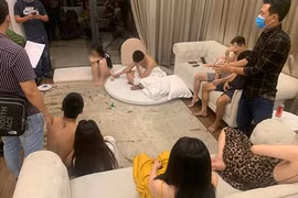 Nhóm nam nữ sử dụng ma túy trong biệt thự nghỉ dưỡng cao cấp