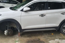 Nam tài xế gây ra hàng loạt vụ kê gạch, tháo trộm bánh xe ‘sa lưới’