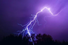 May mắn thoát chết khi bị sét đánh 