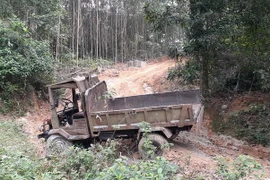 Người phụ nữ bị xe công nông mất phanh cán tử vong