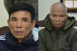 Hai anh em họ bị bắt cùng với 11 bánh heroin