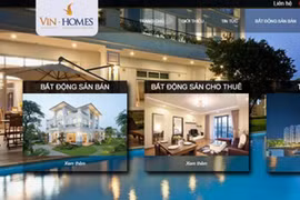 “Cò mồi” lập website Vingroup giả mạo để rao bán nhà