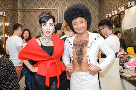 Thúy Nga, Tự Long khác lạ trong Gala cười 2017