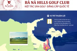Tuyệt tác sân golf đẳng cấp quốc tế đầu tiên tại Bà Nà
