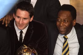 Cầu thủ nào xuất sắc nhất thế giới theo Vua bóng đá Pele?