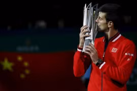 Djokovic lần thứ ba lên ngôi ở Thượng Hải Masters