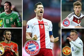 Premier League ghi điểm tại vòng loại Euro 2016
