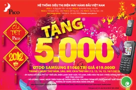 Tiếp tục tặng 5000 điện thoại di động từ Pico