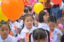 Bước chân hào hứng vào năm học mới