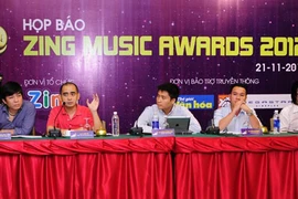 Miễn phí bình chọn Zing Music Awards 2012 