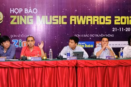 Miễn phí bình chọn Zing Music Awards 2012 